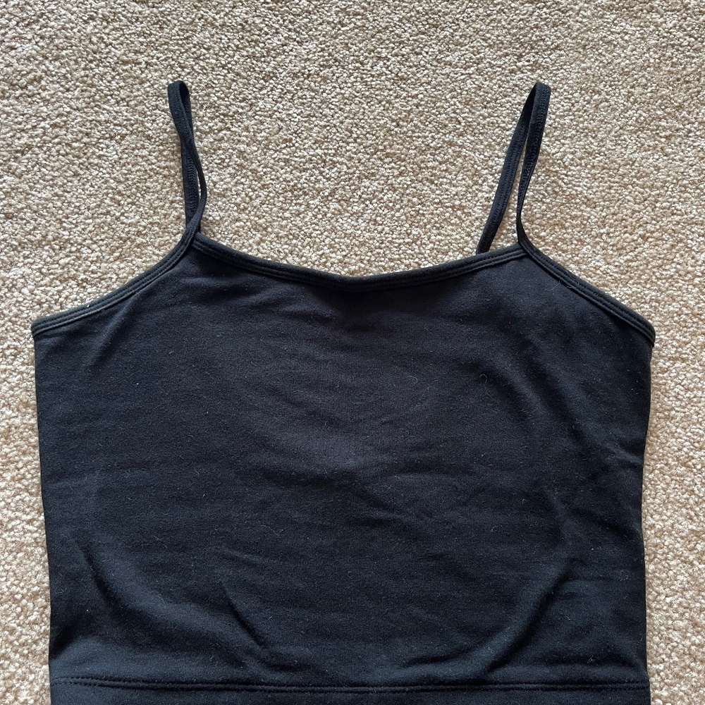 black tank top